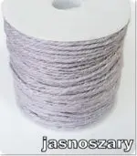 Sznurek KONOPNY JUTOWY 2mm na metry