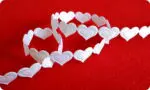 APLIKACJE NA TAŚMIE SERDUSZKA BIAŁE (wz.14)