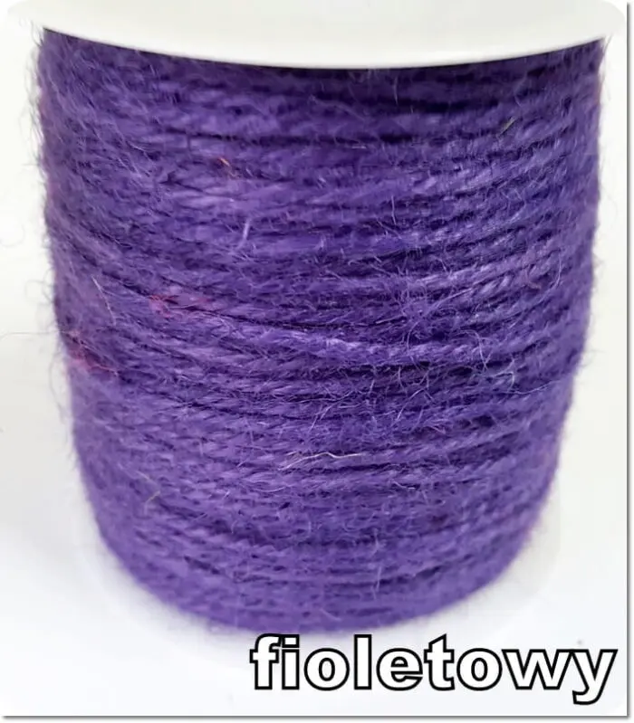 Sznurek KONOPNY JUTOWY 2mm na metry