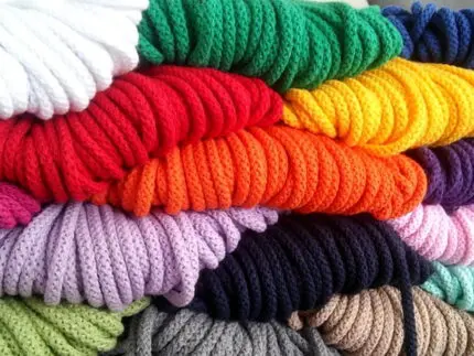 Sznurek pleciony BAWEŁNIANY 8mm- 50m