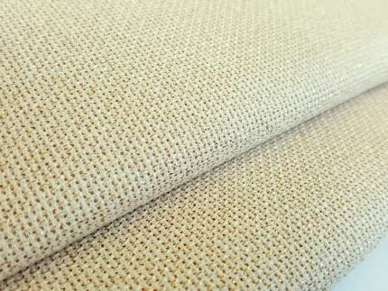 KANWA TKANINA DMC 14-tka ZE ZŁOTĄ NITKĄ - szer. 55 cm