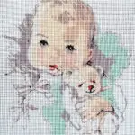 Kanwa z nadrukiem BOBAS Z MISIEM (6297)