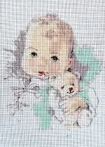 Kanwa z nadrukiem BOBAS Z MISIEM (6297)