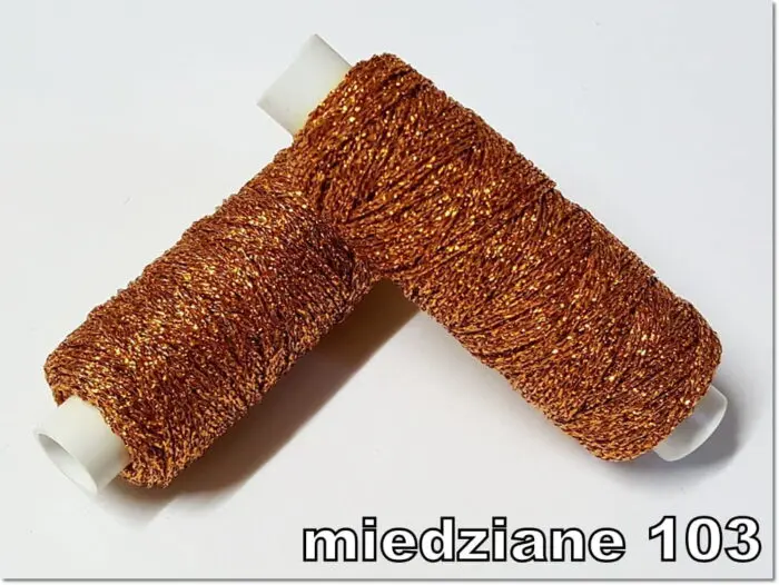 Sznurek  METALIZOWANY 25m