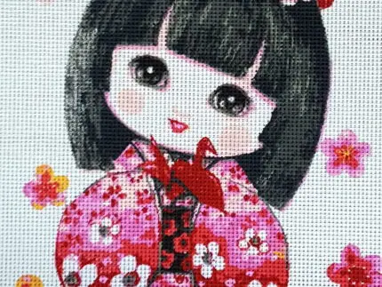 Kanwa z nadrukiem MAŁA GEJSZA (6312)