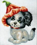 Kanwa z nadrukiem PIESEK (3194)