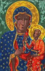 Kanwa z nadrukiem MATKA BOSKA (6268)