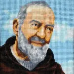 Kanwa z nadrukiem OJCIEC PIO (3102)