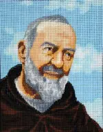 Kanwa z nadrukiem OJCIEC PIO (3102)