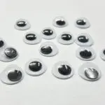 OCZKA RUCHOME SAMOPRZYLEPNE 12 mm - 10 SZTUK