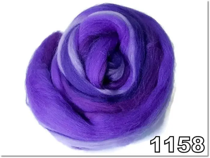 WEŁNA CZESANKOWA MULTICOLOR