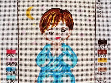 Kanwa z nadrukiem CHŁOPIEC (3303)