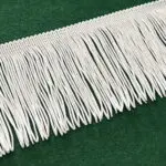 Frędzle nylonowe 80mm BIAŁE 0,5m