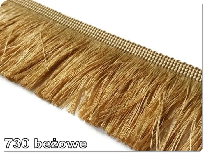 Frędzle ozdobne proste 60mm (PP-60C) opakowanie 25m