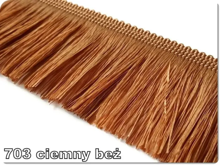 Frędzle ozdobne proste 60mm (PP-60C) opakowanie 25m