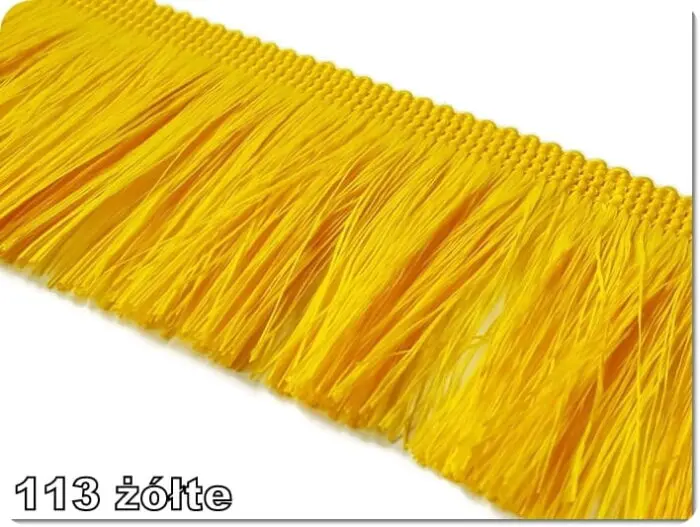 Frędzle ozdobne proste 60mm (PP-60C) opakowanie 25m