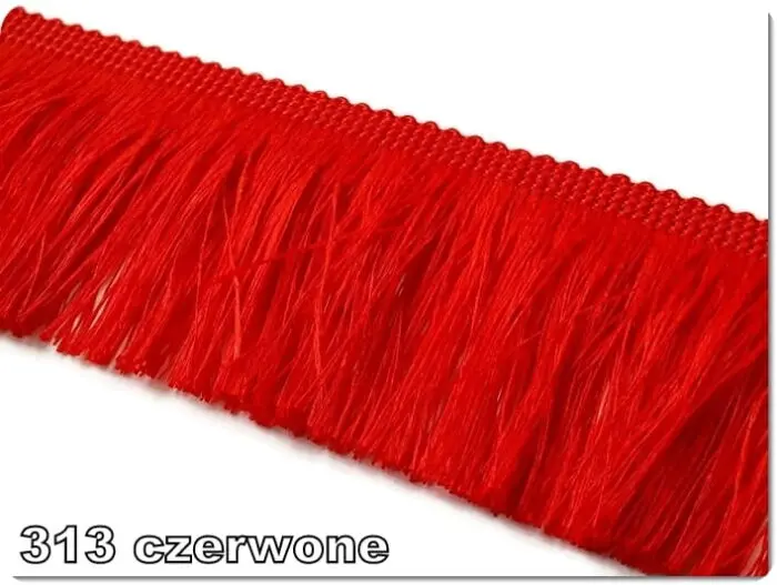 Frędzle ozdobne proste 60mm (PP-60C) opakowanie 25m