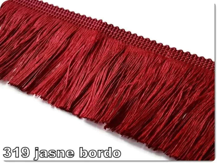 Frędzle ozdobne proste 60mm (PP-60C) opakowanie 25m