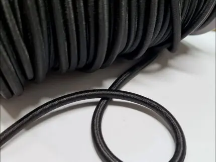 Guma okrągła CZARNA 6mm