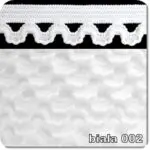 Guma ozdobna z FALBANKĄ gumokoronka opakowanie 25m