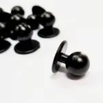 Guziki KUCHARSKIE CZARNE