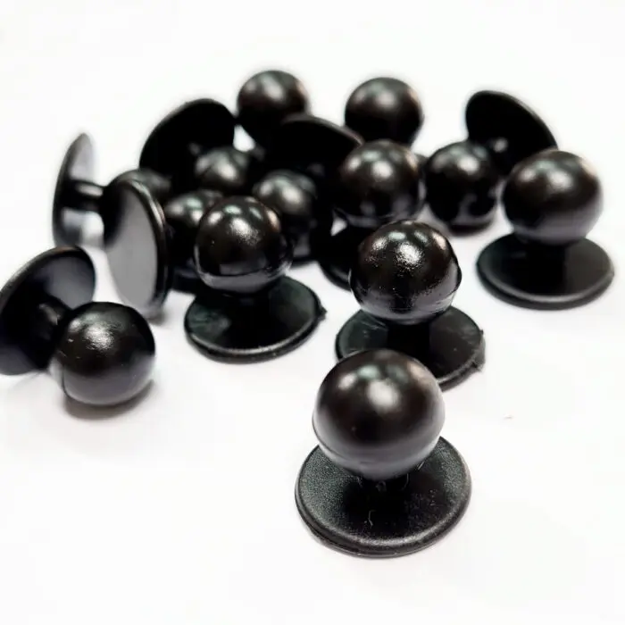 Guziki KUCHARSKIE CZARNE