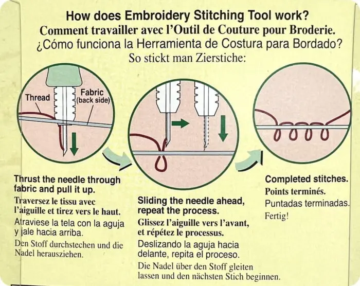 Igła tkacka Clover w obsadce (8800)