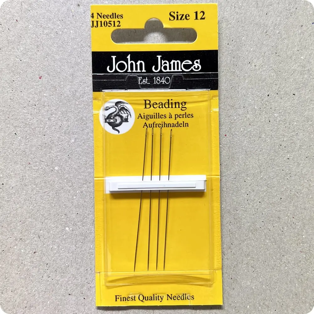 igly-do-koralikow-john-james-12-10512 Igły do koralików John James 12 (10512)