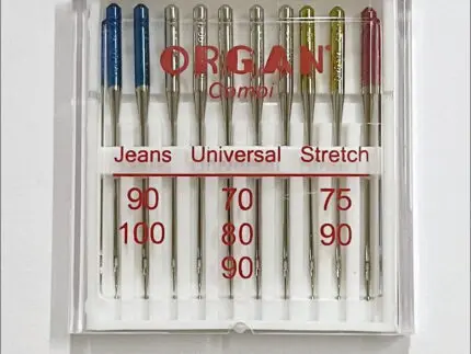 Igły półpłaskie do maszyny MIX EXTRA (Organ) 10sztuk