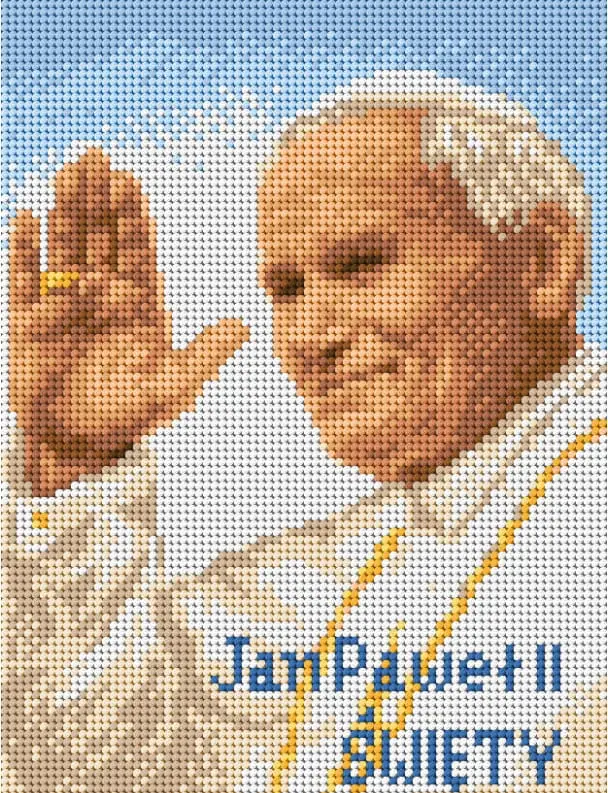 kanwa-18x24-jan-pawel-ii-5033 KANWA 18x24 - JAN PAWEŁ II (5033)