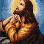 Kanwa 30x40 JEZUS (8007)