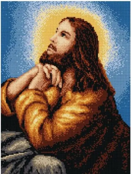 Kanwa 30x40 JEZUS (8007)