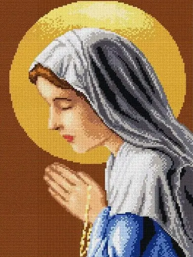 kanwa-30x40-matka-boska-8017 Kanwa 30x40 MATKA BOSKA (8017)