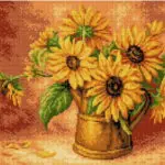 KANWA 30x40 SŁONECZNIKI (8020)