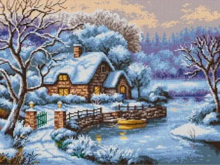 Kanwa 53x39 ZIMA (9011)