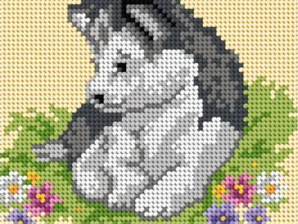 Kanwa z nadrukiem 15x15 HUSKY (1012)