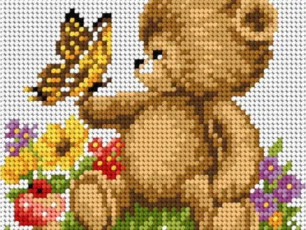 Kanwa z nadrukiem 15x15 MIŚ (1011)