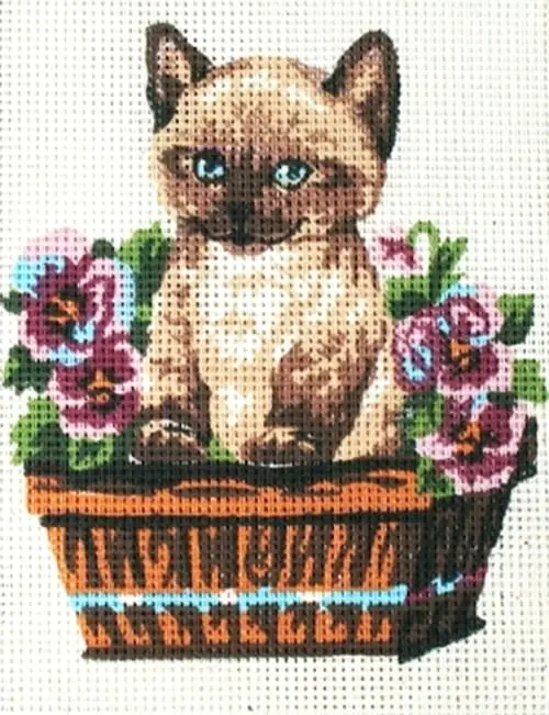 kanwa-z-nadrukiem-kotek-3139 Kanwa z nadrukiem KOTEK (3139)