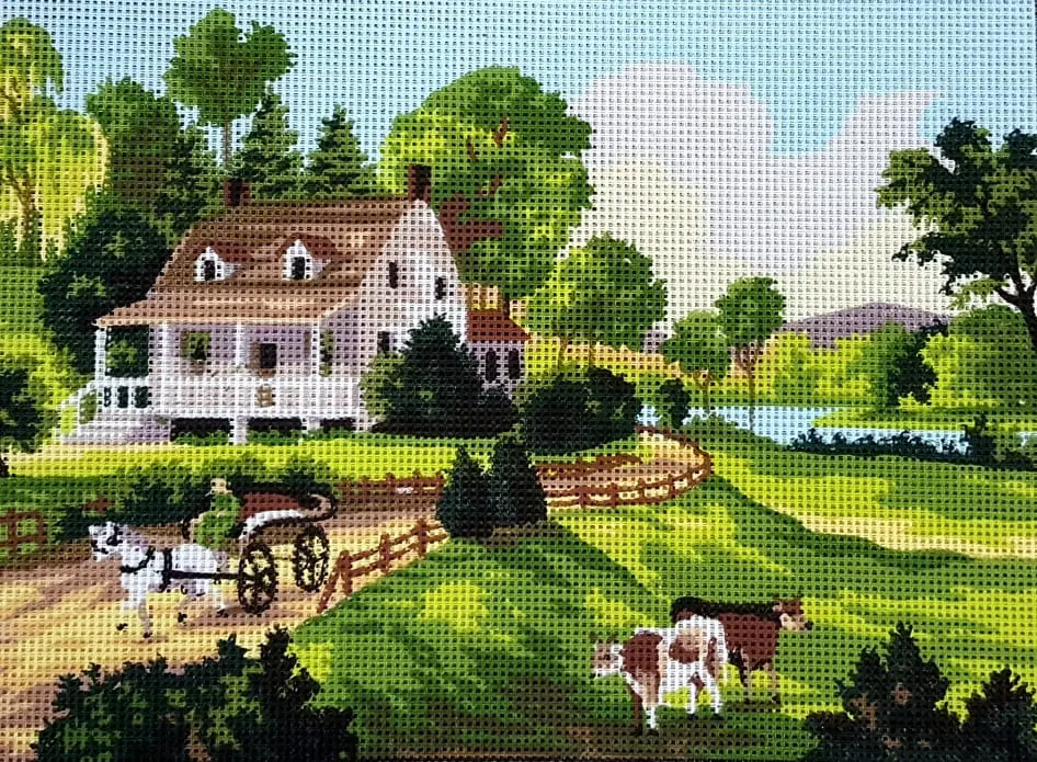 kanwa-z-nadrukiem-lato-6188 Kanwa z nadrukiem LATO (6188)