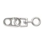 Karabińczyk metalowy 12x78mm SREBRNY