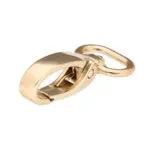 Karabińczyk metalowy 15x45mm ZŁOTY