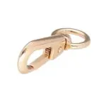 Karabińczyk metalowy 16x56mm ZŁOTY