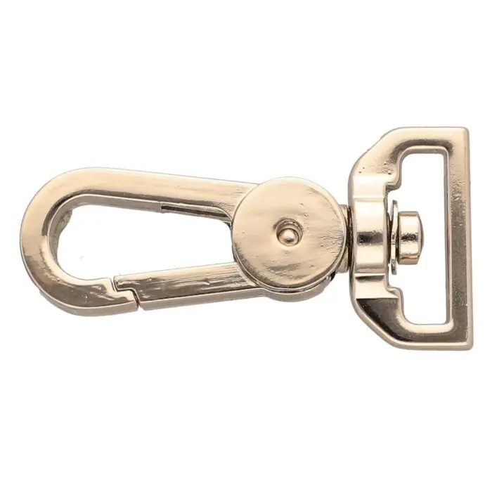 Karabińczyk metalowy 20x53mm ZŁOTY (15)