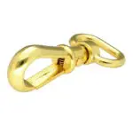 Karabińczyk metalowy 22x59mm ZŁOTY (7)