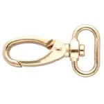 Karabińczyk metalowy 25x60mm ZŁOTY (12)