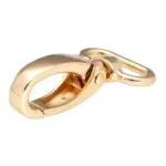 Karabińczyk metalowy 25x60mm ZŁOTY (12)