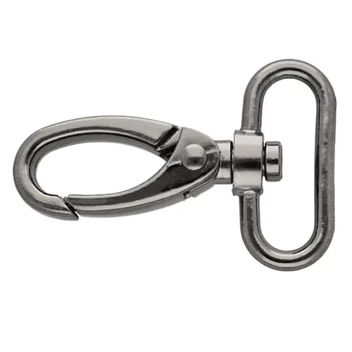 karabinczyk-metalowy-32x60-czarny-nikiel Karabińczyk metalowy 32x60 CZARNY NIKIEL