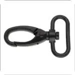 Karabińczyk metalowy 32x60mm CZARNY MAT