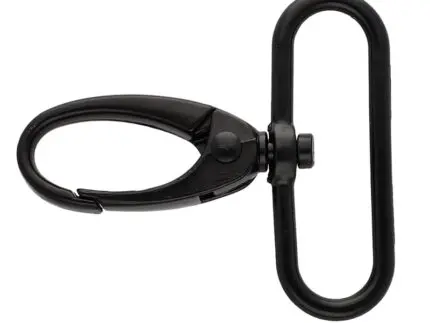 Karabińczyk metalowy 38x50mm CZARNY MAT (4)