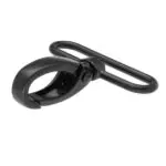 Karabińczyk metalowy 50x60mm CZARNY MAT